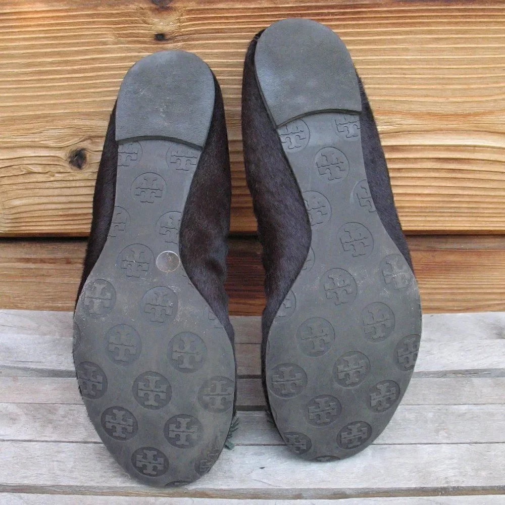 Tory Burch Black Ballet Flats